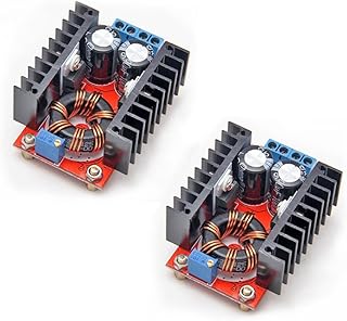 Gowoops 2PCS of Boost Converter Module XL6009 3-30V to 4-35V DC-DC Output Voltage Adjustable Step up Circuit Board 400KHz Big Current 4A
