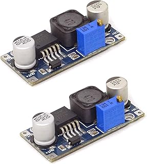 Honbay 2PCS DC-DC Step-up Module XL6009 DC to DC Input 3V-32V to Output 5V-35V Boost Converter Module
