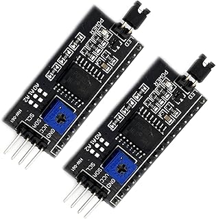 2pcs 1602 LCD 2004 20x4 i2c LCD Display Adapter IIC//TWI/SPI/I2C Serial Interface Module Shield Compatible with Arduino UNO R3 MEGA2560