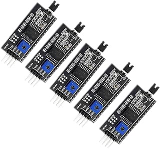 5pcs 1602 LCD 2004 20x4 i2c LCD Display Adapter IIC//TWI/SPI/I2C Serial Interface Module Shield Compatible with Arduino UNO R3 MEGA2560