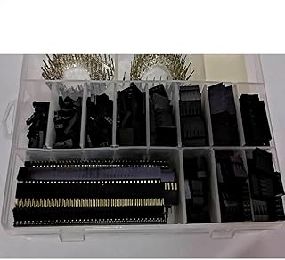 2270PCS 2.54mm Dupont Connector Cable Jumper Wire 1-2 * 4Pin Header Housing Kit Male Female Crimp Terminal Adaptor Assortment