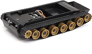 Intelligent Robot Smart Robot Tank Chassis Tracking Car DIY Kit for SCM Replacement Parts