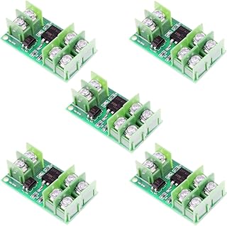 2 pcs XL6009 Boost Buck Power Module DC Adjustable Step Up Down Converter Module Solar Voltage Replaces LM2577,with Heat Sink red and Black Cable