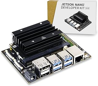 Jetson Nano 4GB Developer Kit SUB with 16G eMMC, SD Card Slot, Based on Official Jetson Nano 4GB Core Module Expansion Kit Alternative Solution of B01 Kit (Jetson Nano 4GB SUB)