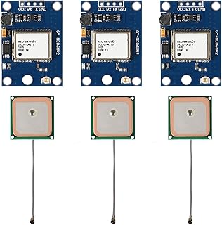 3 Set GY-NEO6MV2 NEO-6M GPS Module NEO6MV2 with Flight Control EEPROM MWC APM2.5 Large Antenna for for Arduino EEPROM APM 2.5