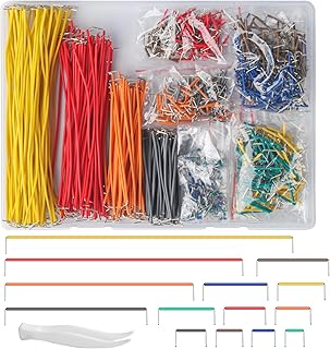 840 Pcs Breadboard Jumper Wires Kit, PCB Breadboard Jumper Wire Cables, Solderless Flexible Breadboard Wire Kit, Circuit Board Breadboard Wires Assortment for Arduino, 14 Length, 2-125 mm