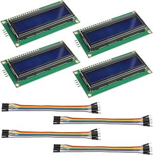 4pcs I2C IIC TWI 1602 Serial LCD Display Module 16x2 Compatible with Arduino Raspberry Pi