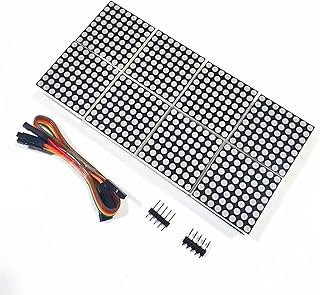 MAX7219 8 * 8 Dot Matrix LED Display Module 8/4/2 in one Digital Tube Microcontroller Control Module for Arduino DIY KIT(2X4)
