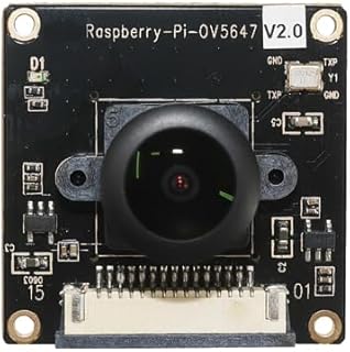 YDS-Raspberry-Pi-OV5647 V2.0 5MP High Definition OV5647 Raspberry Pi MIPI Interface M12 Fixed Focus Camera Module
