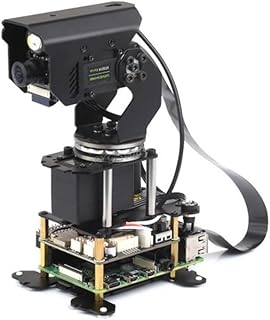 360° Omnidirectional High-Torque 2-Axis Expandable Pan-Tilt Camera Module for Raspberry Pi 5 4B, Based On General Driver Board for Robots, Driven by Serial Bus Servos @XYGStudy
