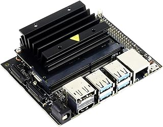 Jetson Nano Developer Kit, Onboard 16GB EMMC,Support SD Card SSD Extensions for AI Machine Learning(Heat Sink Version)