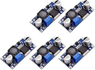 5/10pcs DC-DC LM2596 LM2596S-ADJ Step Down Buck Converter 3.2-40V to 1.25-35V Adjustable Power Supply Module Voltage Regulator(5PCS)