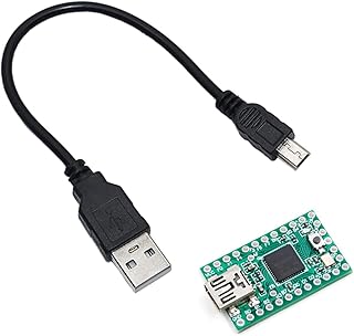 USB Teensy 2.0 AVR Development Board Chip Model ATMEGA32U4 Expandable Learning Experimental Board