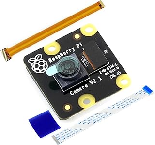 RPi Noir Camera V2 Kit for Raspberry Pi Official Infrared Night Vision Module Sensor 8-megapixel 3280×2464 1080p V2.1 for Raspberry Pi 5 4 Zero CM3/3+/4 Jetson Nano VisionFive2 @XYGStudy
