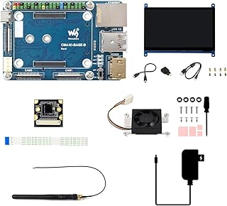 RDK X3 AI Module Kit, 5 Tops Computing Power, for Raspberry Pi Compute Module 4, CM4-IO-BASE-B Included, with 7inch Display and Camera (RDK X3 MD Vision ACCE)