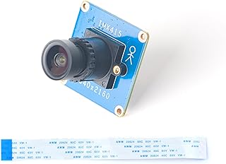 WayPonDEV FriendlyElec CAM415 8MP MIPI Al Camera Module - IMX415 CMOS Image Sensor with Adjustable Focus M12 Lens - Plug and Play with FPC Cable for 4K Video Recording Machine Vision