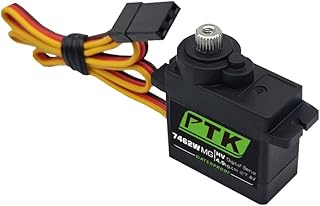 PTK 7462W MG 9g Waterproof Servo Motor with Metal Gear - Robot - Fixed Wing - 180° Digital Servo (1pcs)