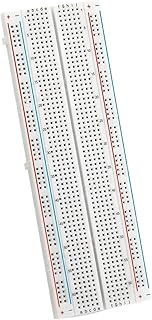 Applicable to 170/400 830 Tie Points Solderless Breadboard MB-102 BB-801 SYB-170 Prototype Universal PCB Jumper Test Bread Board(1PC 830 Tie Board)