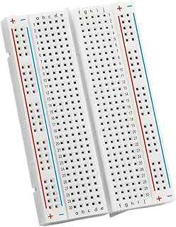 Applicable to 170/400 830 Tie Points Solderless Breadboard MB-102 BB-801 SYB-170 Prototype Universal PCB Jumper Test Bread Board(1PC 400 Tie Board)
