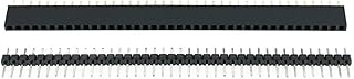 10PCS 1x40Pin 2.54mm Single Row Female + 10pcs 1x40 Male Pin Header Connector(10 Sets)