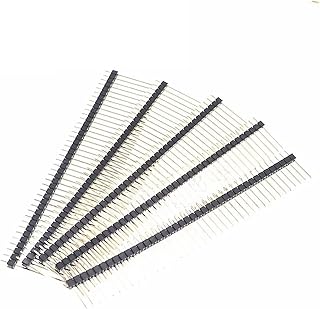 10PCS 2.54mm 1x40 Pin Single Long Row Male Header PCB Connector Strip 11.5/15/17/19/21/25mm(15mm)