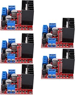 Motor Driver Module Dual H Bridge Board L298N High Efficiency Stepper Motor Controller for Step Motors