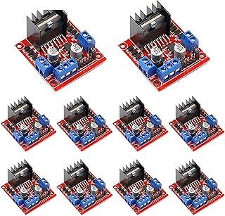 10pcs L298N Driver Board Module DC Stepper Motor Car Robot Peltier High Power Dual H-Bridge Controller