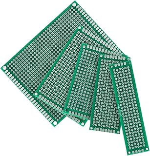 4-40pcs PCB Prototype Breadboard 2x8 3x7 4x6 5x7 7x9cm Double Side Universal Printed Circuit PCB Board Protoboard(5PCS 5x7CM)