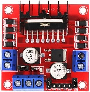 1pc L298N Driver Board Module L298 Stepper Motor Car Robot Breadboard Peltier High Power Controller(Mini-L298N)