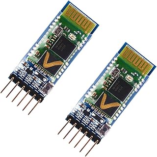 2pcs HC-05 HC05 Module for rduino Serial 6 Pin HC-06 4 Pin RF Receiver Transceiver Module RS232 Master Slave