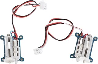 1Pair 1.5g Linear Servo Motor High Torque Digital Mini Steering Gear for RC Airplane Helicopter Drone Robot Lightweight Micro Servo 3.7 6.0V