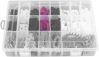 115 Set JST SM Connector Kit, 2.5mm Pitch Male Female Housing Plug Connector with Crimp Terminals for RC Drones Cars and Electronics Wiring