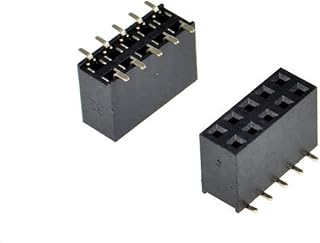 Pin Connector Assortment Kit, 10PCS 2X5pin Double Row Straight Female Header 2.54MM Pitch Connector 10PIN