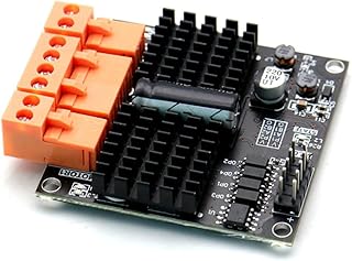 H-Bridge PWM Output Module DC Brushed Motor Driver for 12A Dual-Channel DC Motor Performance Exceeds L298N BTS7960 10A