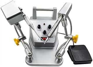 Soldering Iron Station Kit w/Foot Switch, Adjustable Temperature 200-480℃, 360° Direction, for Tin Wire 0.6-1.2mm