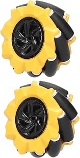 Mecanum Wheel Omni Directional Smart Robot Car Parts Accessories DIY Toy Components 80mm (Pair)