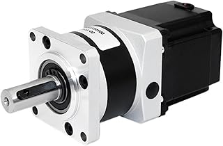 Stepper Motor Nema 17 23 Planetary Gear Gearbox Ratio 1:4/1:5/1:10/1:20/1:25/1:50/1:100 Motor for 3D Printer Nema17/23 Gear(Reduction Ratio 20,57X55mm)