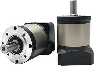 1pcs Planetary Gearbox Motor Reducer for Nema 17 23 34 Stepper Motor Speed Reducer for 40 60 80 90 110 130 180mm Flange Servo Motor(PLE120 19mm Input,Ratio 4 to 1)