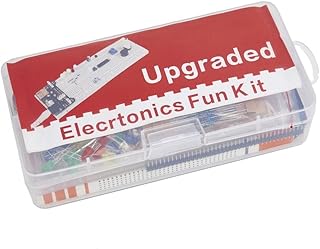830-Point Solderless Breadboard Starter KITs for Electronics Prototyping – Includes Power Module, Wires (65+140 pcs), Components, Buzzers & Buttons,