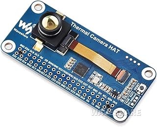 Long-Wave IR Thermal Imaging Camera Module, 80×62 Pixels, 45°FOV, Available with 40PIN GPIO Header Or Type-C Port Electronic Product Inspection(40PIN GPIO Header)