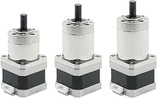 Nema 17 Stepper Motor 42hs34 with Reducer Ratio 3.7 14 51 Outer Torque Max 5nm Dc 9-20v 1.5a for 3D Printer Catcher(Ratio 14)