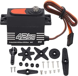 42KG Digital Servo High Torque Brushless Motor Metal Gear Servo for 1/8 1/10 RC Crawler